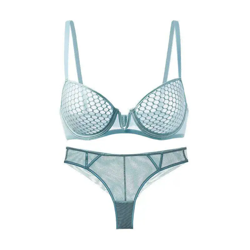 Ensemble de soutien-gorge minimisant ultra-fin style été pour femmes à forte poitrine, avec armatures souples, soutien latéral et anti-affaissement, lingerie quotidienne