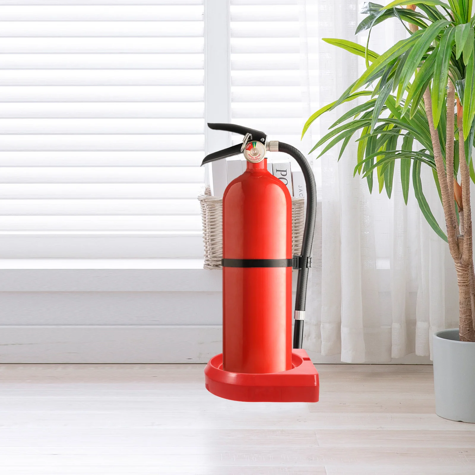 Fire Extinguisher Base Installation Stand Fire Extinguisher Base Fixing Support Bracket Car Mount Plastic Exti