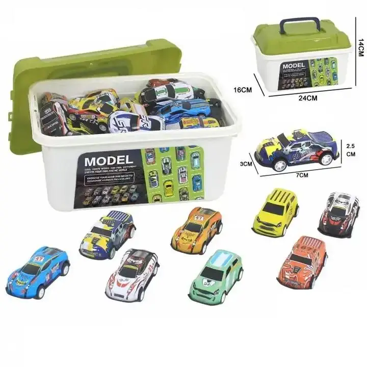 thumbnail image 2 of BESPORTBLE 30 Pcs Mini Pull Back Cars For Random Color 2 of 14