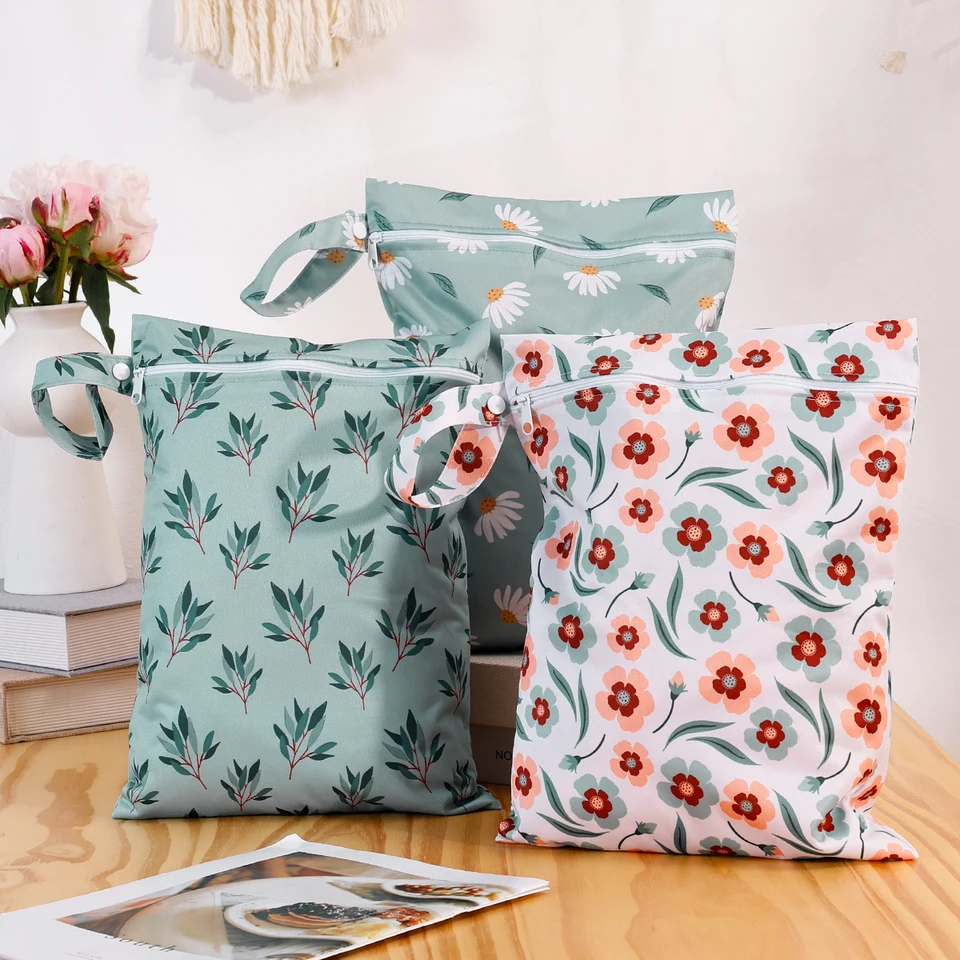 Waterproof Reusable Wetbag 3PCS for Baby Items