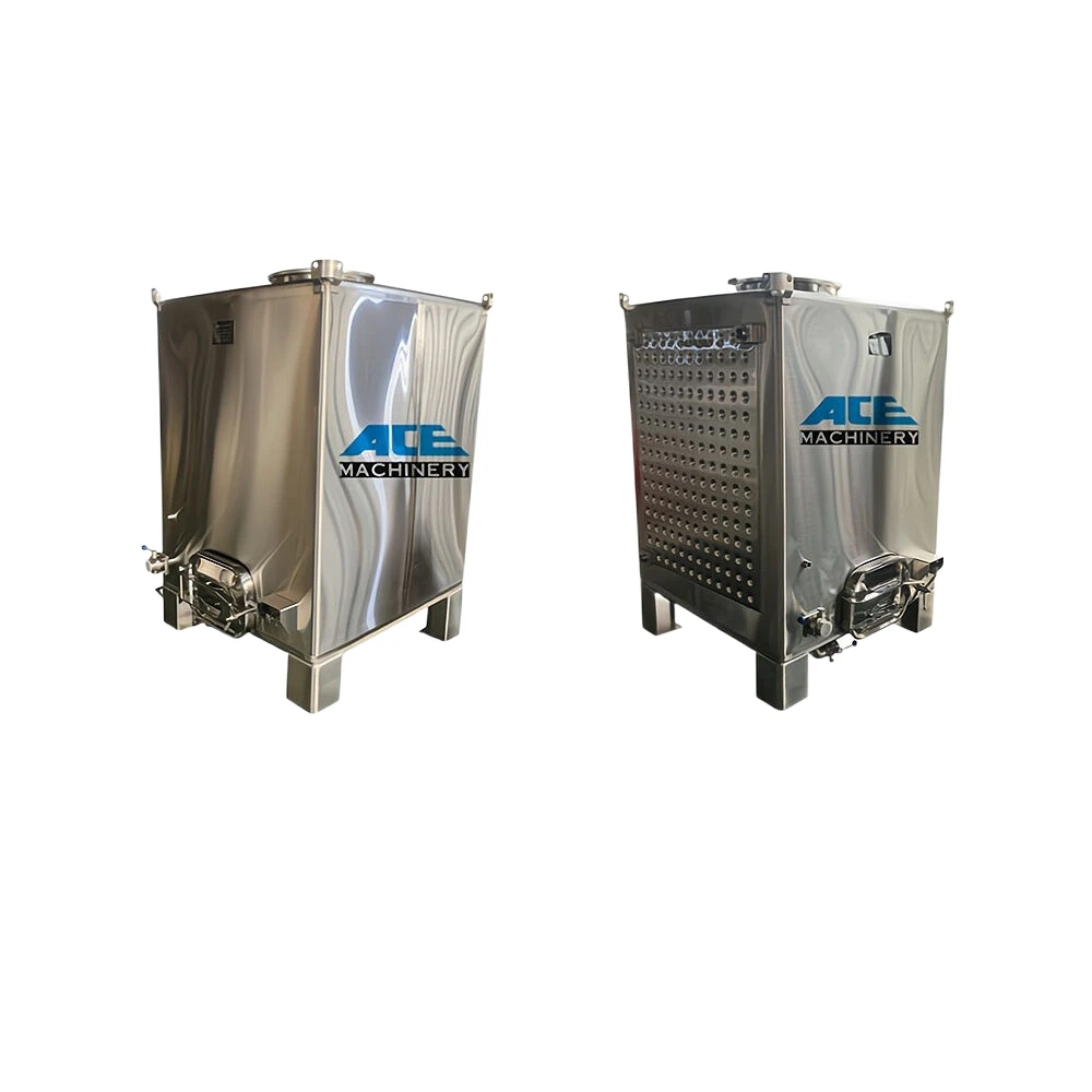 Wenzhou Stainless Steel 400L 500L 600L 1000 Litre Ibc Tank Liquid Storage  Containers For Sale - AliExpress