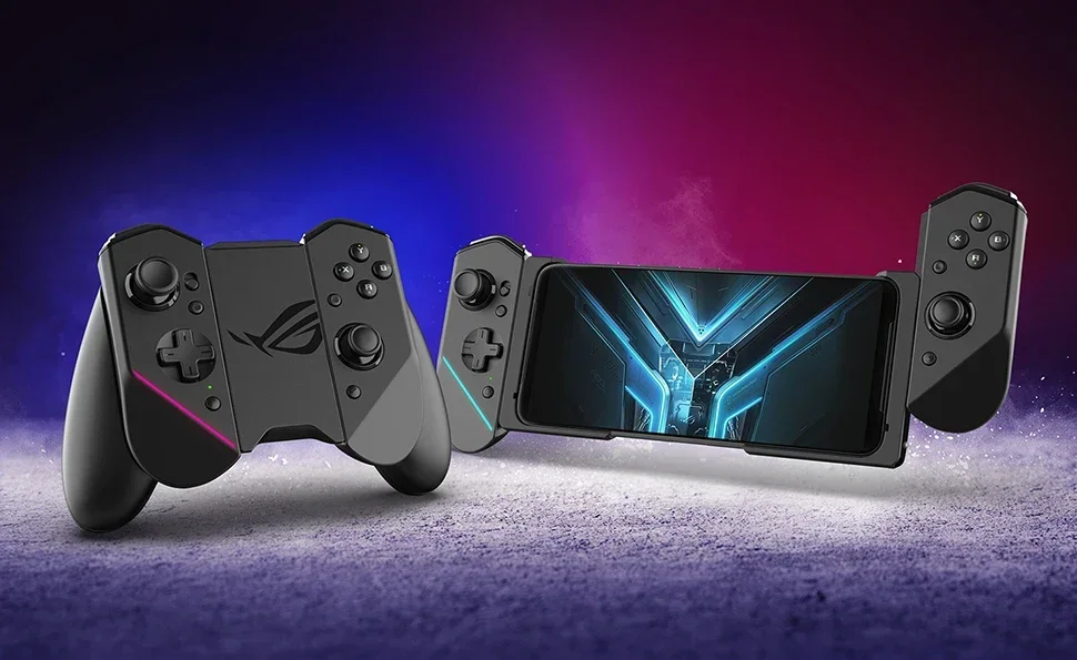 スマホアクセサリー ROG KUNAI 3 GAMEPAD ROG Kunai 3 Gamepad Moonlight White for ROG Phone 6 Mobile