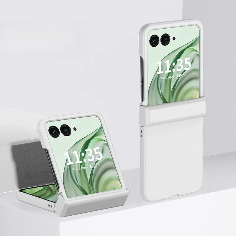 Luxury Hinge Protect Shockproof Phone Case - Slim Skin Friend Hard Flip Back Cover