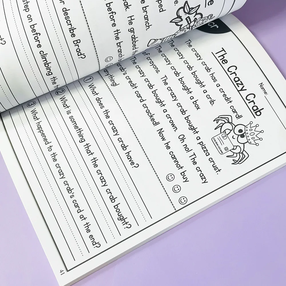 Reading Comprehension Workbook 4