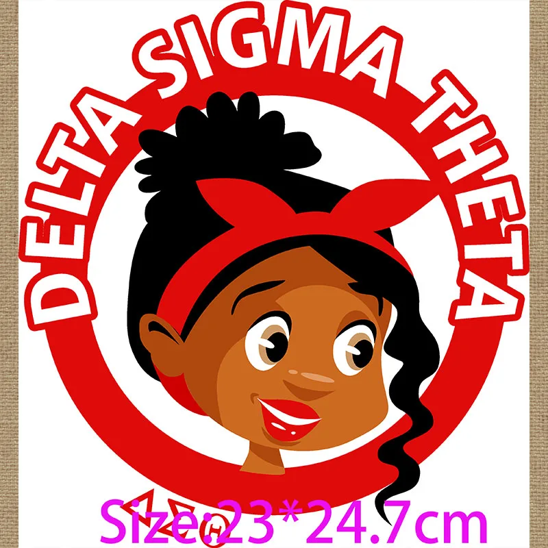 Custom Iron On Transfers For T shirts AEO Delta Sigma Theta Women