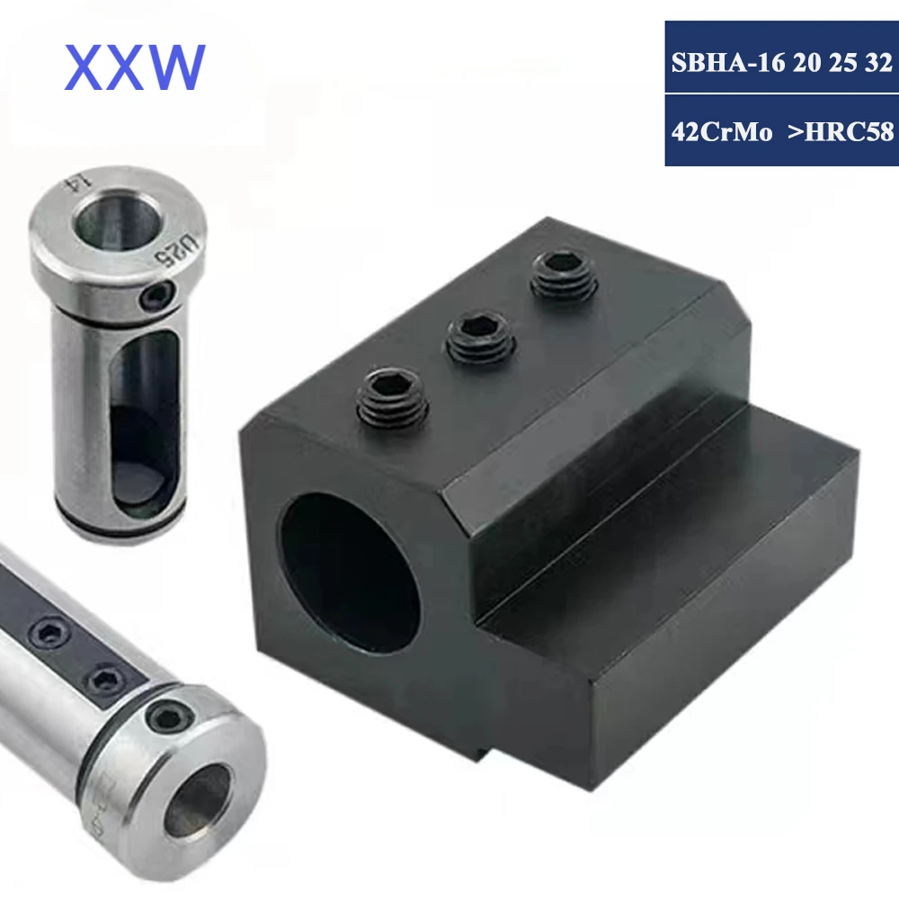

XXW SBHA16-16SBHA20-25 SBHA25-25 Lathe Inner Diameter Auxiliary Tool Mechanical Lathe Sleeve D16 D20 D25 D32 Lathe Guide Sleeves