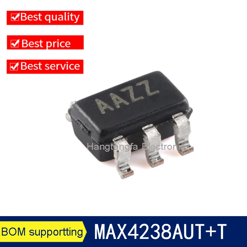 

5 шт. MAX4238 MAX4238AUT + T SOT-23-6 SOT236 Ультра низкое смещение выравнивания/дрифта/шумоподавление