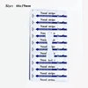 50pcs/Lot Transparent Nasal Strips Anti-Snoring Sticker Better Nose Breath Reduce Snoring Tool Health Care Stop Snoring Patch 5