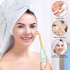4in1 High Frequency Electrode Wand w/Neon Electrotherapy Glass Tube Acne Spot Remover Home Spa Beauty Device Facial Therapy Wan 4