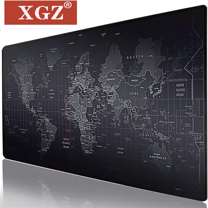 

XGZ Map Medium Keyboard Pad Non-slip Rubber Mouse /small for Computer Players, Laptops and Notebooks, Gamers Pc
