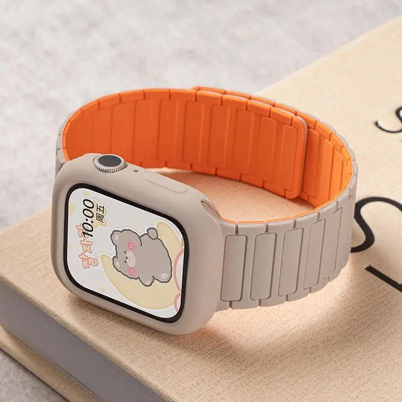 Silicone Magnetic Strap with Soft Case - Loop Wrist Bracelet