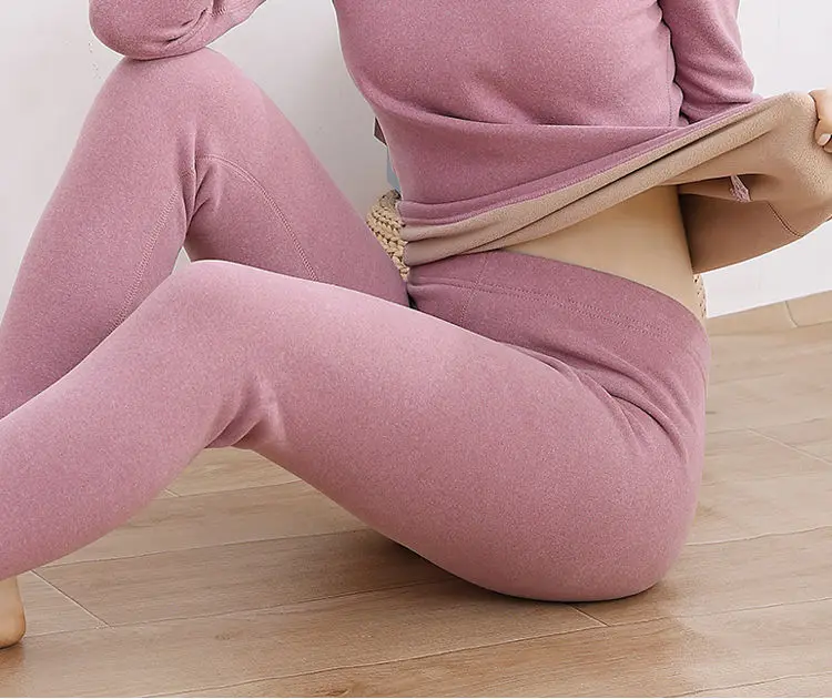 Thermal Warm Thicken Lamb Fleece High Elastic Long Johns