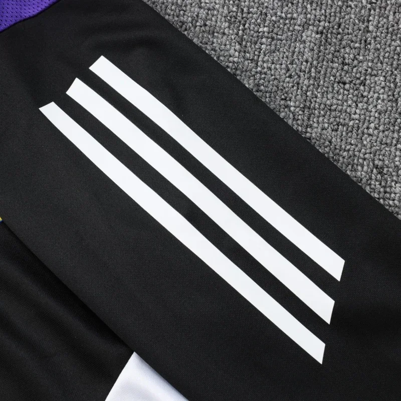 Adidas Soccer Jerseys Men Anti-wrinkle Breathable Stretchable Comfortable Sportswear Training Suit Blue