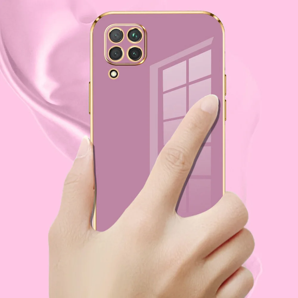 Luxury Plating Soft Silicone Protective Case - Premium Phone Cover