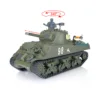 Outdoor Toys 2.4G HENG LONG 1/16 7.0 Plastic M4A3 Sherman RTR RC Tank Model 3898 Barrel Recoil Smoking BB Pellets TH17666-SMT4 5
