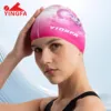 【YINGFA】Printed Silicone Swimming Cap, High Toughness Universal Swimming Cap, Professional Watersport Hat Suitable For Men Women 3