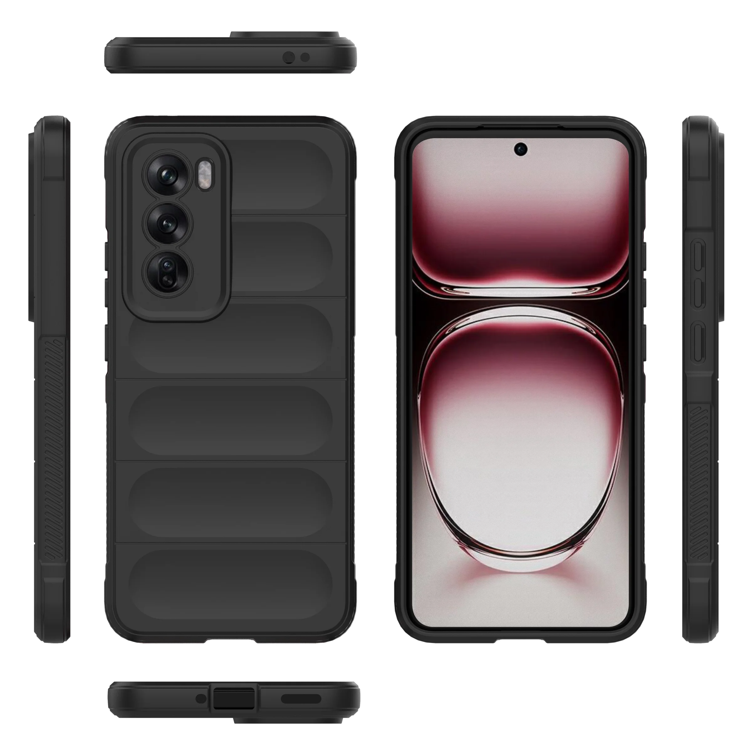 Liquid Silicone Fashion Classic Non-Slip Protective Bumper Case