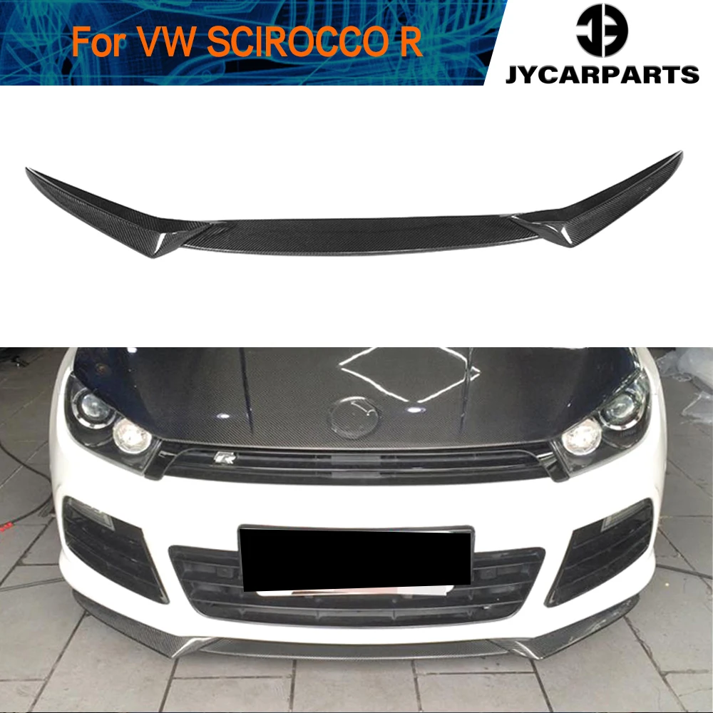 Carbon Fiber / Frp Front Bumper Guard Lip Chin Spoiler For Volkswagen