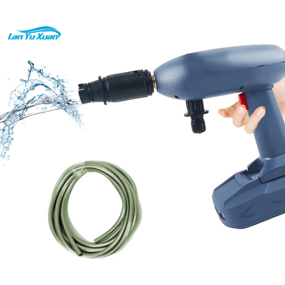 Handheld Usb 12V Wireless Car Washer High Pressure Gun