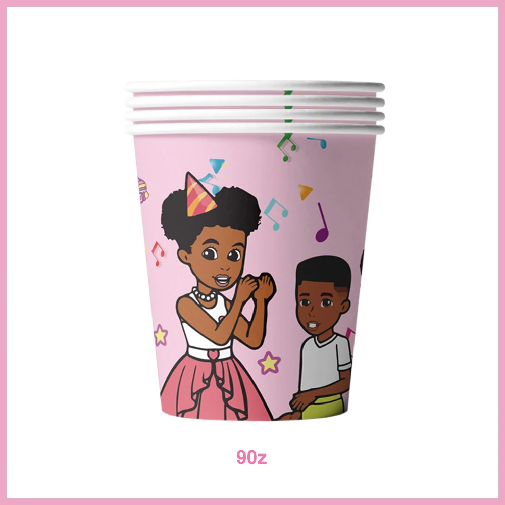 Hot TV Gracie Ecke Thema Geburtstags feier Kuchen Topper Dekoration Papier Geschirr Gracie Ballons Hintergrund Gracie Party Versorgung – Detail 4
