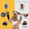 Anti-Slip Pet Dog Socks Paw Protector Traction Control Adjustable Indoor Wear Knitted Pet Socks Machine Washable 4pcs/pack 4