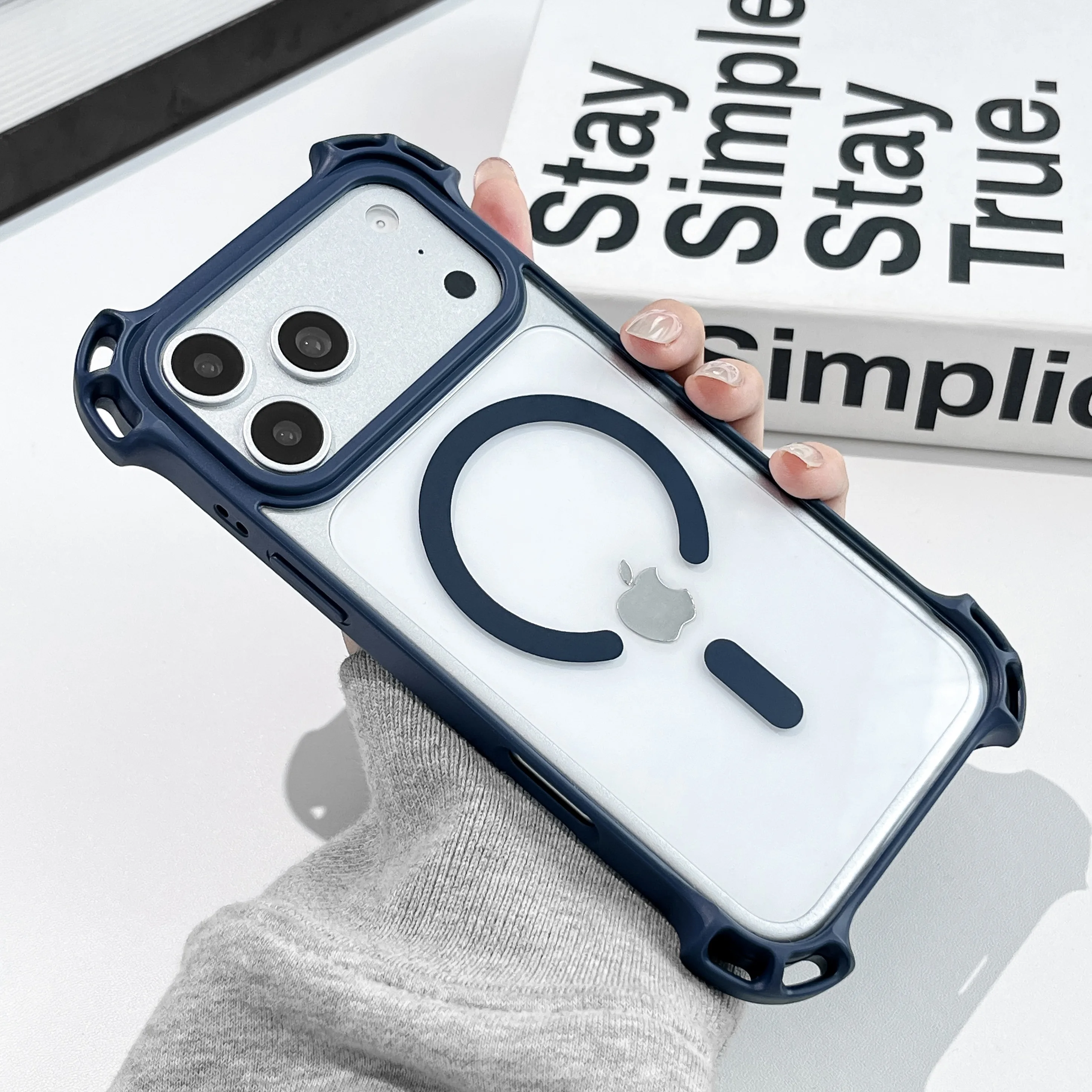 Creative Drone Anti-Drop Magnetic Case with Transparent Crossbody Shell