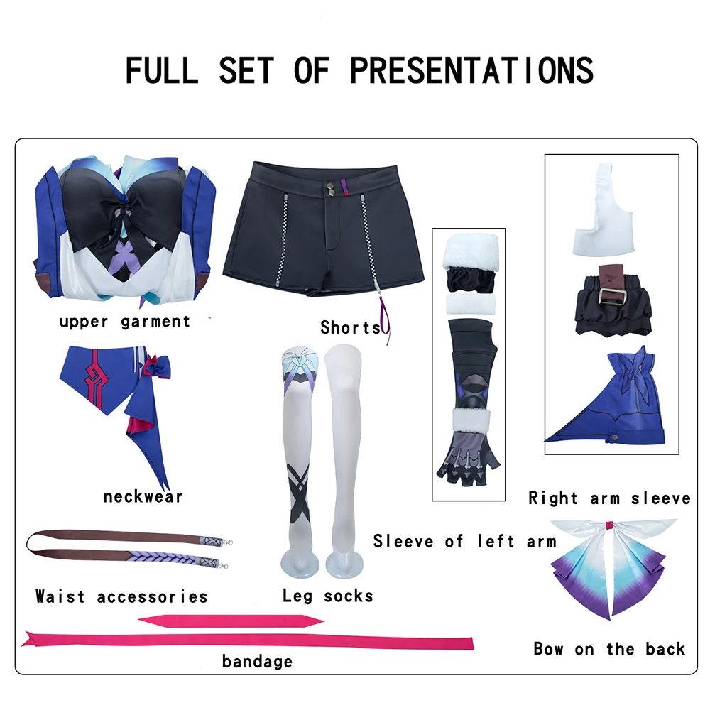 Honkai Star Rail Seele Purple Dress Cosplay Costume
