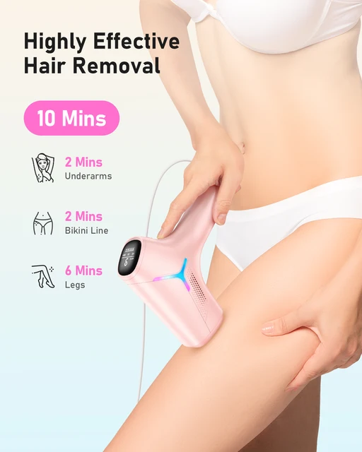 Depilazione laser 990000 flash per donne e uomini Corpo Bikini e aree facciali Depilazione permanente indolore Depilazione IPL 2
