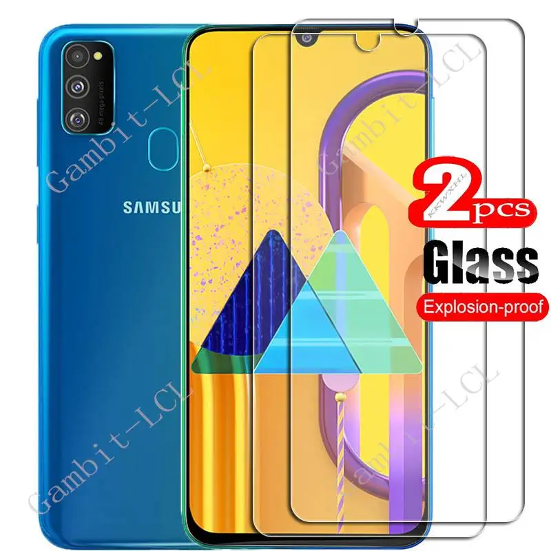 2 Pezzi Per Samsung Galaxy M31 Prime 6.4 "Vetro Temperato Protettivo Su Galaxym31 Sm-M315F M315 Pellicola Protettiva Per Schermo