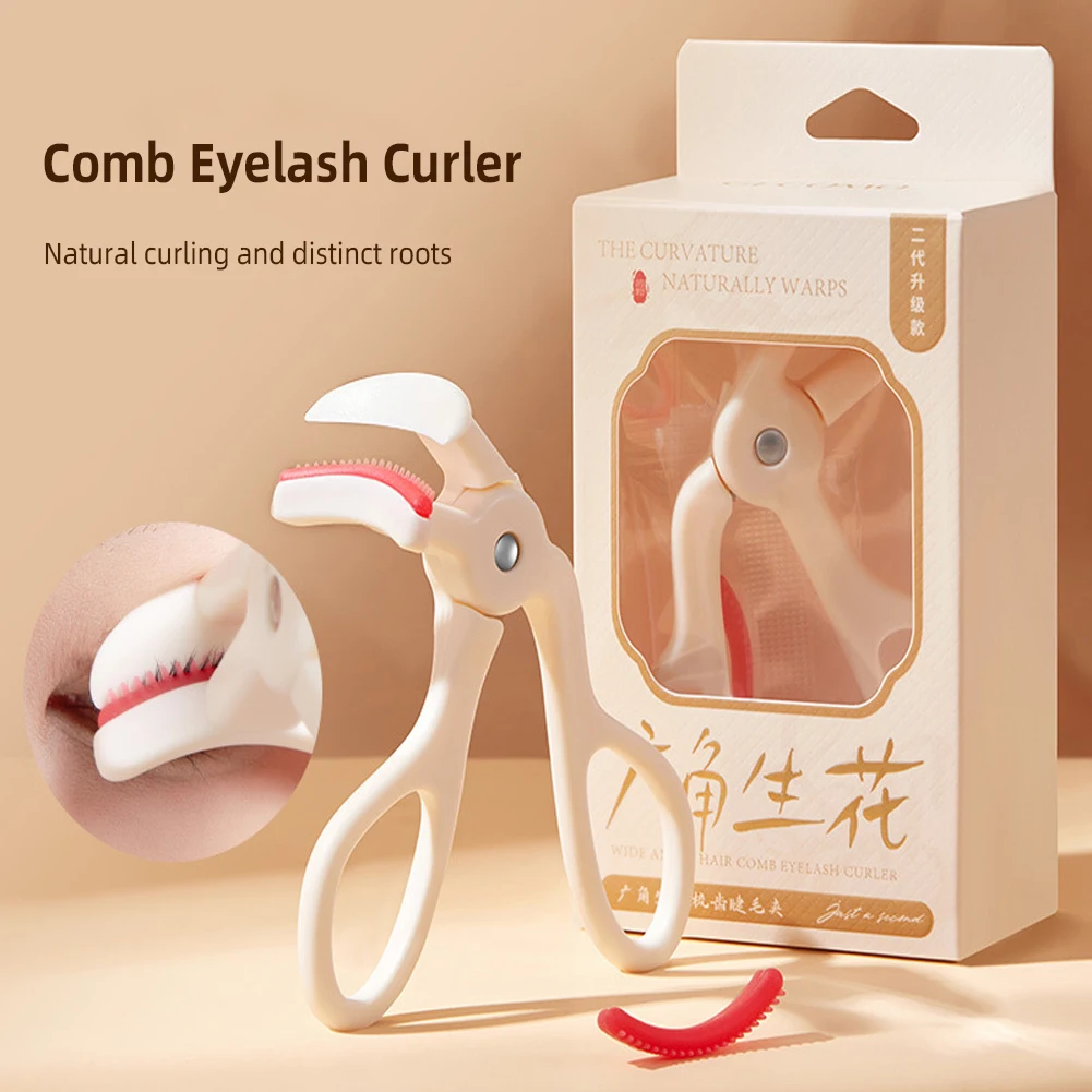 Fine Comb Tooth Wide-angle Eyelash Curler Local Eyelash Curler Natural Curling Long-lasting Shaping Eyelash Tools