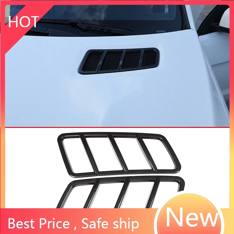 

2pcs Carbon Fiber ABS Engine Roof Hood Frame Trim For Mercedes Benz ML GL GLE GLS Class W166 Coupe C29 2013-2018 Car Accessories