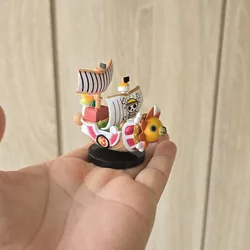 One Piece PVC Pirate Ship Handmade Creative Desktop Ornament Collection (Sunshine)
