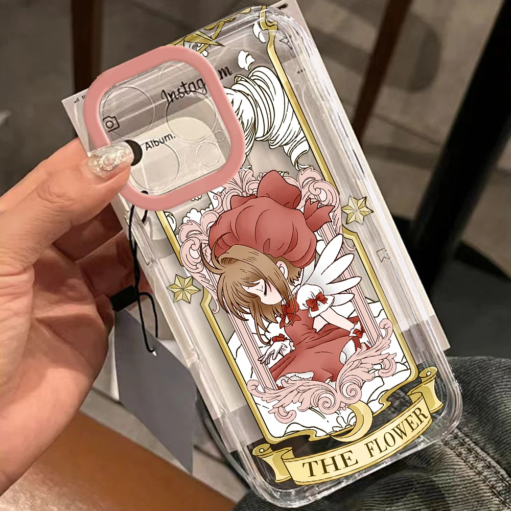 Card Captor Sakura Cartoon Clear Space Phone Case Cover