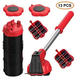 Heavy Duty Furniture Lifter and Adjustable Height Moving System for Easy and Safe Relocation (13pcs version)