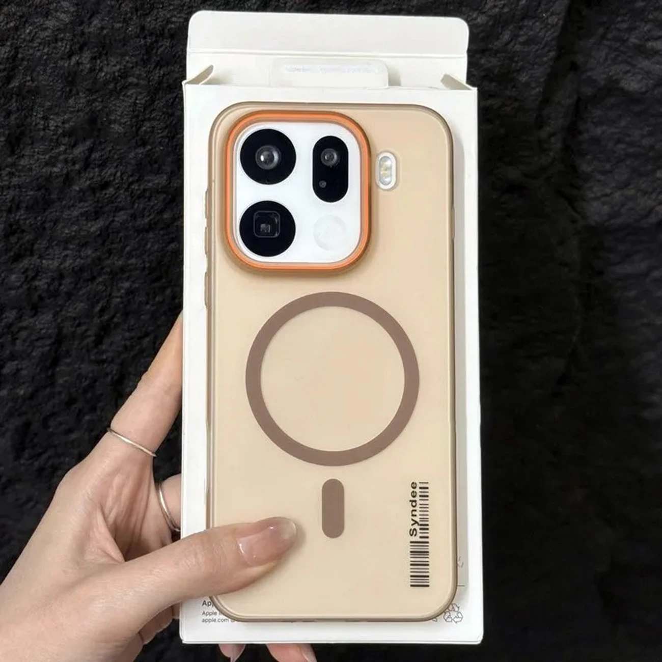 Candy Matte Clear Magnetic Translucent Frosted Hard Cover