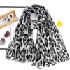 A fashionable voile leopard print soft thin women's scarf shawl 4