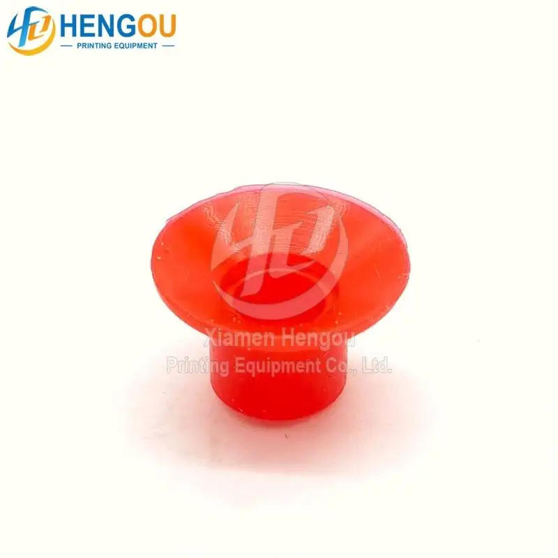 

17x10x6mm printing machine red rubber sucker cup printinbg machien parts