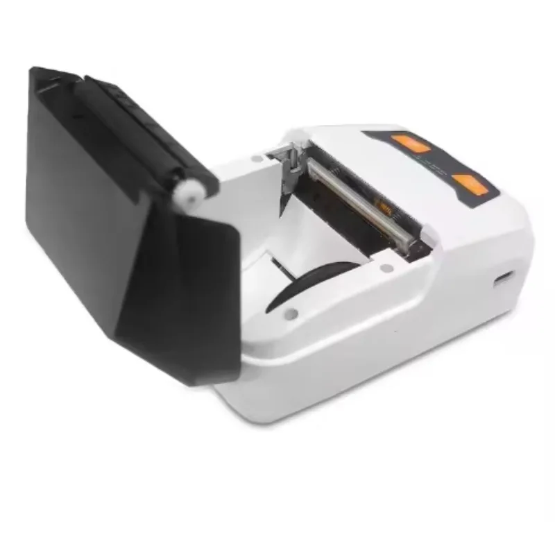 휴대용 미니 열전사 라벨 프린터 샤먼 바코드 스티커 프린터 IOS 호환 MP-58T /USB