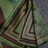 Luxury Green Print Square Scarf Simulated Silk Thin Satin Neck Scarf Elegant Ladies Professional Decorative Small Scarf 6
