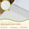 5 Inch Queen Mattress, Gel Memory Foam Queen Size Mattress, Pressure Relieving, Cooling Gel Foam, Queen Mattress in a Box, White 6