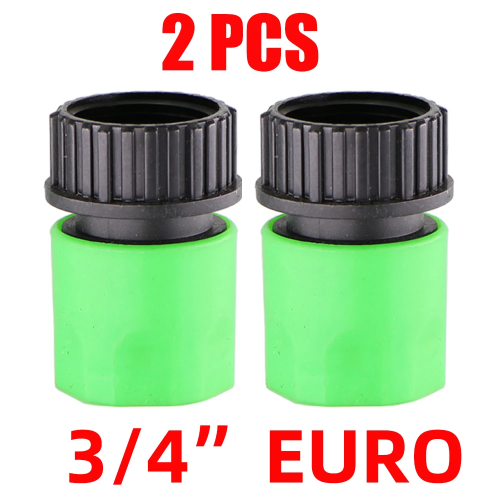EURO USA 3/4 Inch Male Threaded Quick Connector Nipple Tap garden hose adapter For Garden Tubing Drip Irrigation Watering System Joint