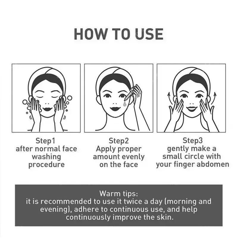 Reliable Anti Wrinkle Aging Effect Remove Facial Wrinkles Serum Remover Dark Spot Fade Melanin Anti Wrinkle Facial Serum 5
