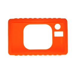 Liquid Silicone Protective Case Skin Cover for Motorcycle GPS - Multi-Color Options (Orange)