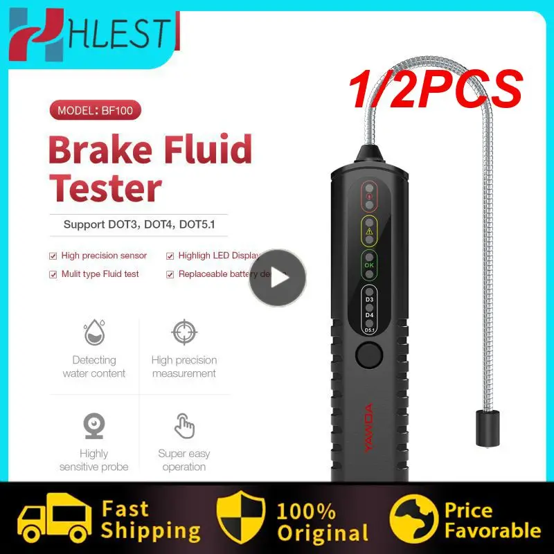 

1/2PCS EDiag BF 200 Brake Fluid Tester Car Brake Fluid Digital Tester BF200 Suitable for Determining Brake Fluid bf 100 direct