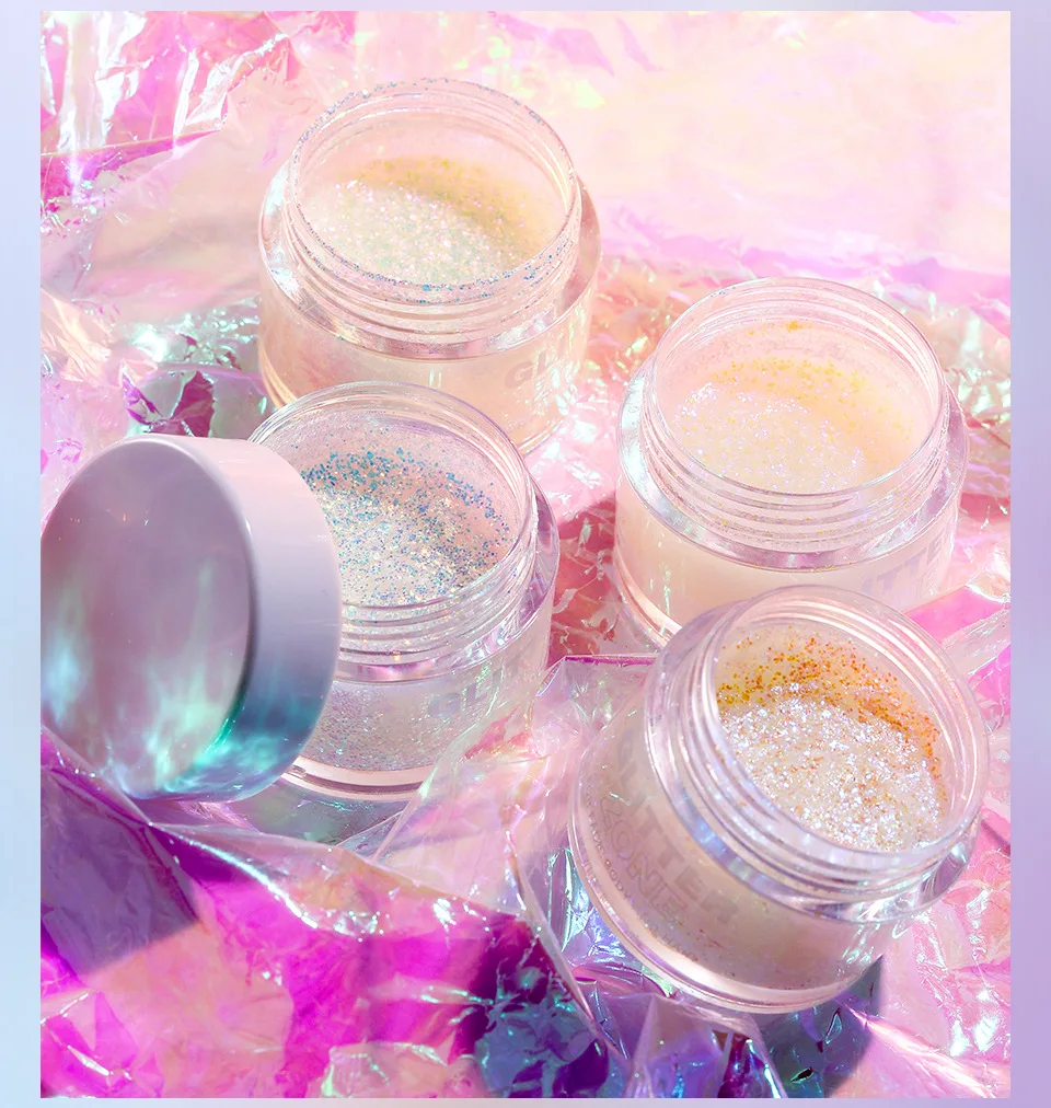 Face Body Eye Glitter Gel Eyeshadow Makeup Loose Chunky Glitter For Cosmetic Glitter sequins Eyeshadow 5