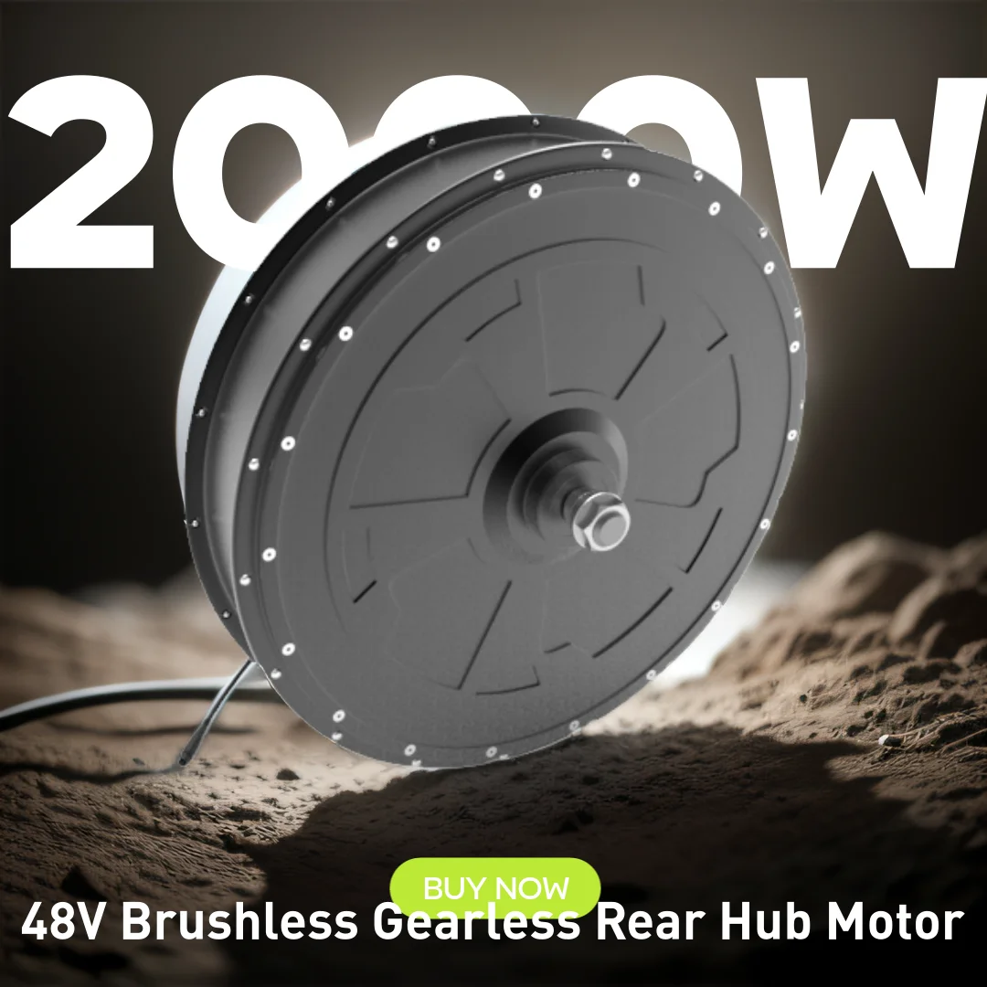 전기 자전거 앞뒤 바퀴 변환 키트, 브러시리스 기어 기어리스 허브 모터, 36V, 48V, 250W, 350W, 500W, 1500W, 2000W