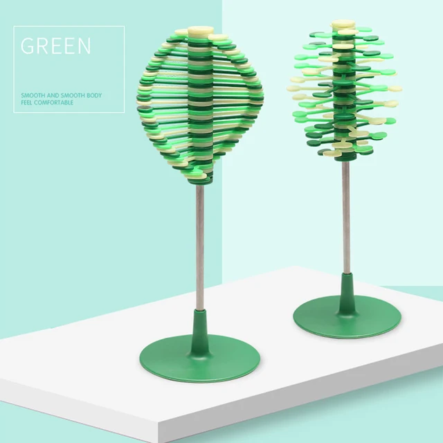 Spiral Lollipop Toy Autism Stim Sensory Toys Stress Reliever Twirl Spinning Kinetic Funny Fidget Toys Children Antistress Gifts 2