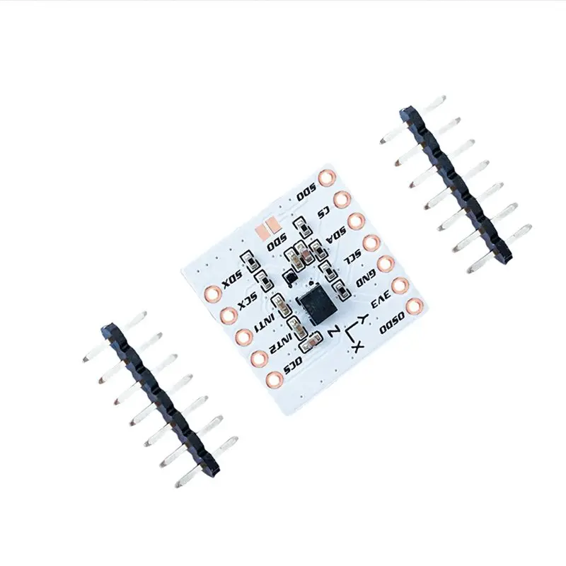 Slimevr 트래커 및 Smol 슬라임 트래커용 T23C 호환 10PCS LSM6DSV+ QMC6309 모듈 교체 ICM-45686+ QMC6309 Mo