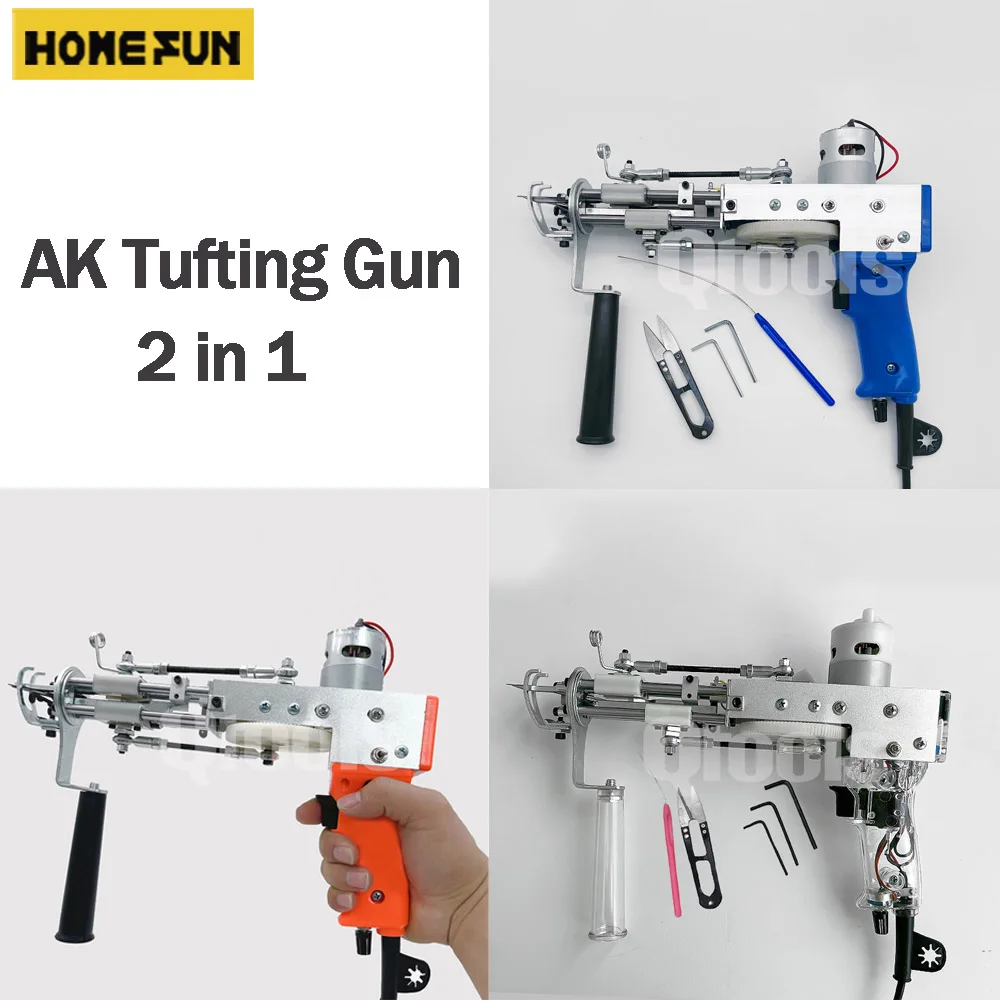 AK 2 Tufting Gun - Loop Pile Rug Making Tool