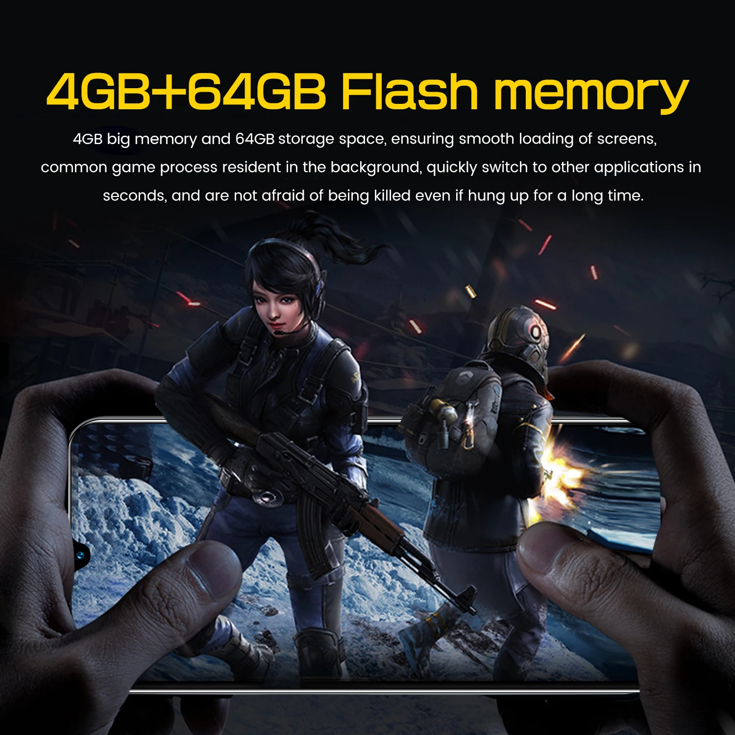 FUFFI Note 13 Pro,Smartphone Cellphones Android ,6.5 inch Screen,4+64GB,5+13MP,Mobile phone,4500mAh Google Play Store,Phone 4